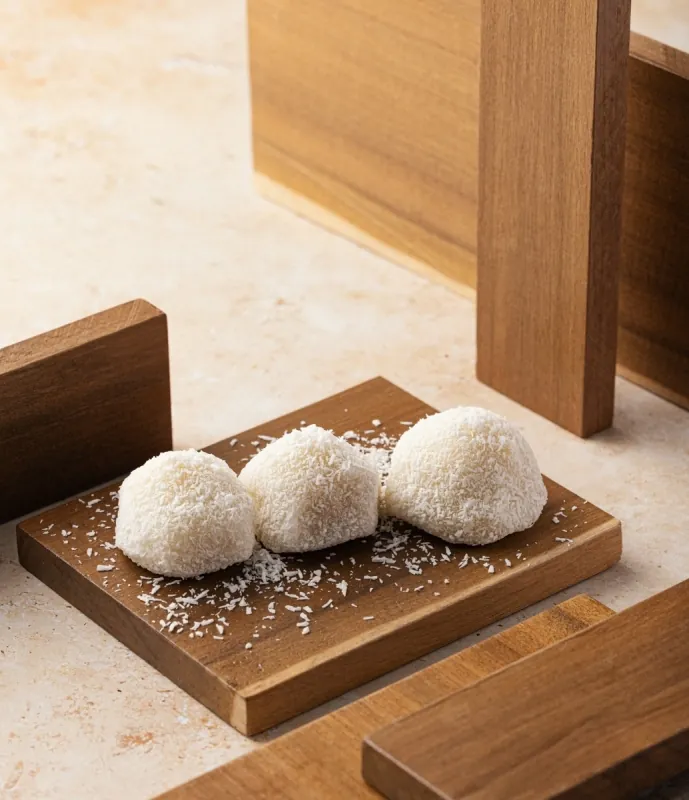 Boules coco x3
