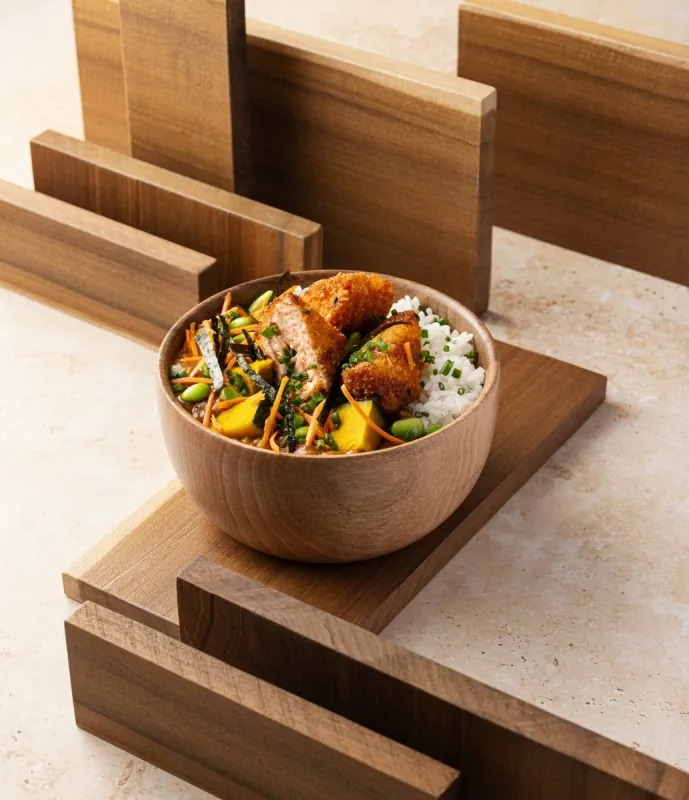 Jap'Curry Saumon Tempura