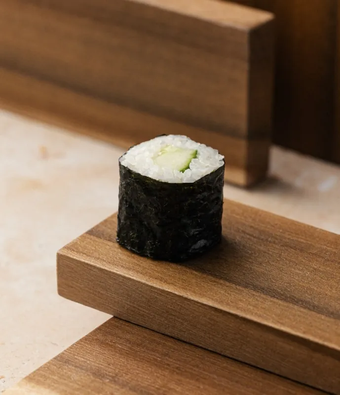 Maki Black Concombre - 6 pièces