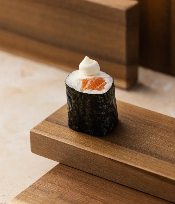 Maki Black Saumon Cheese - 6 pièces