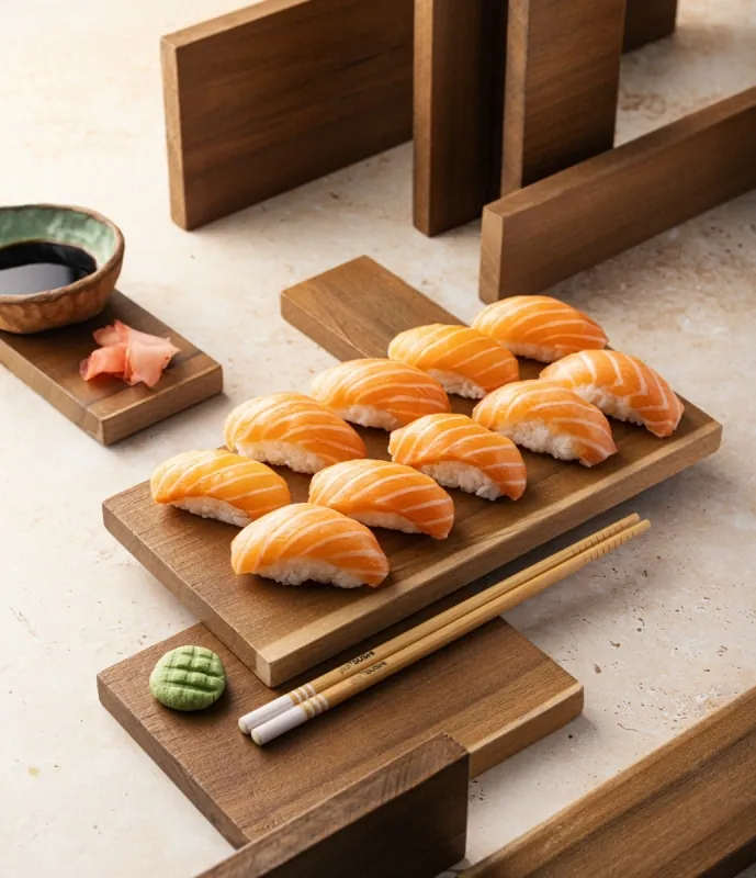 Menu Sushi Saumon