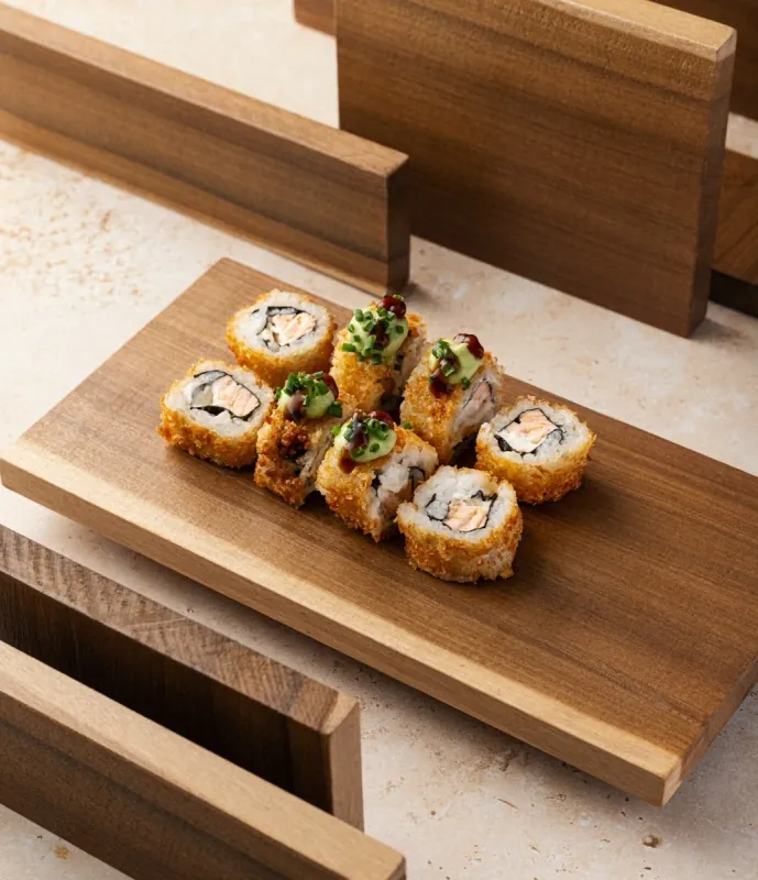 Maki Fried Saumon Cheese - 8 pièces