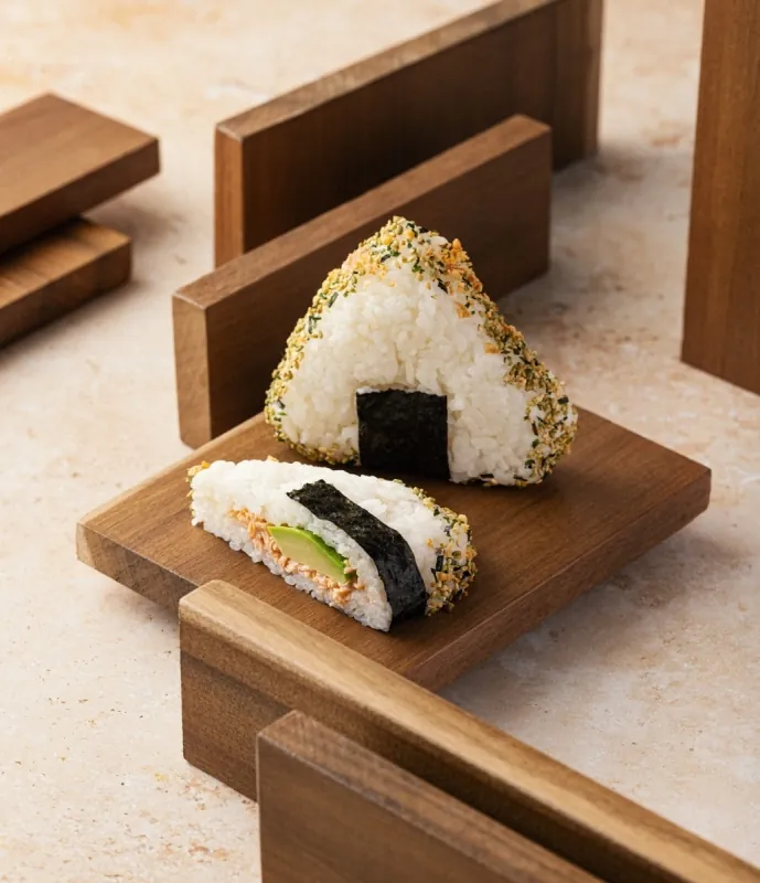 Onigiri Saumon Cuit