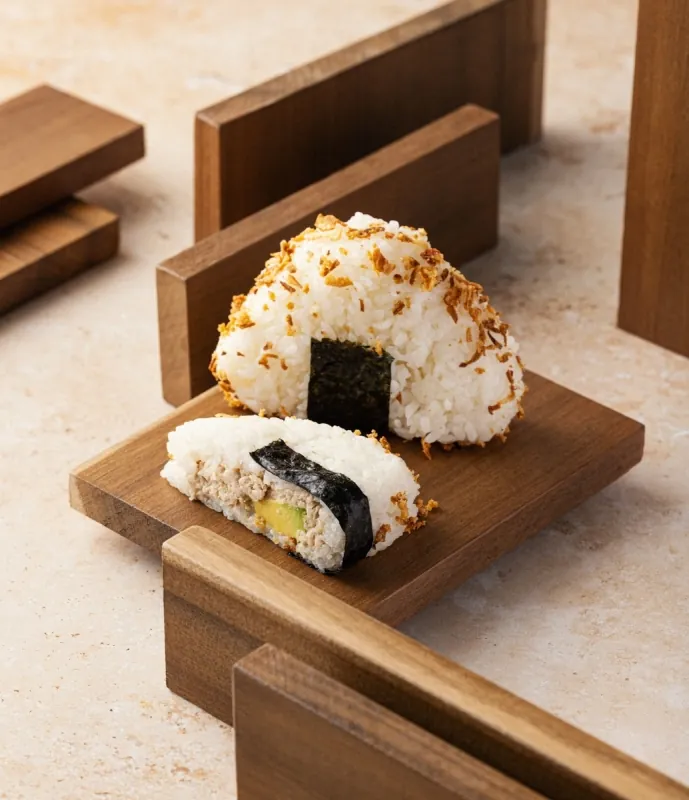 Onigiri Thon cuit