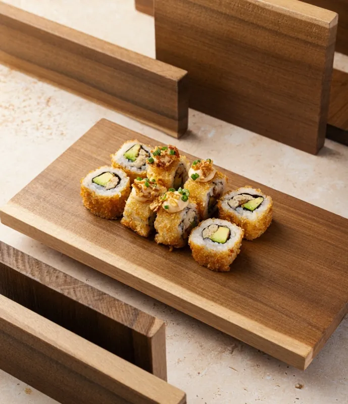 Maki Fried Thon Cuit - 8 pièces