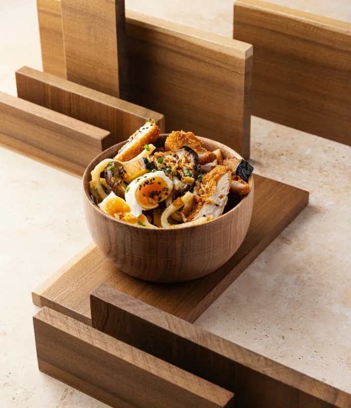 Udon Poulet Crispy