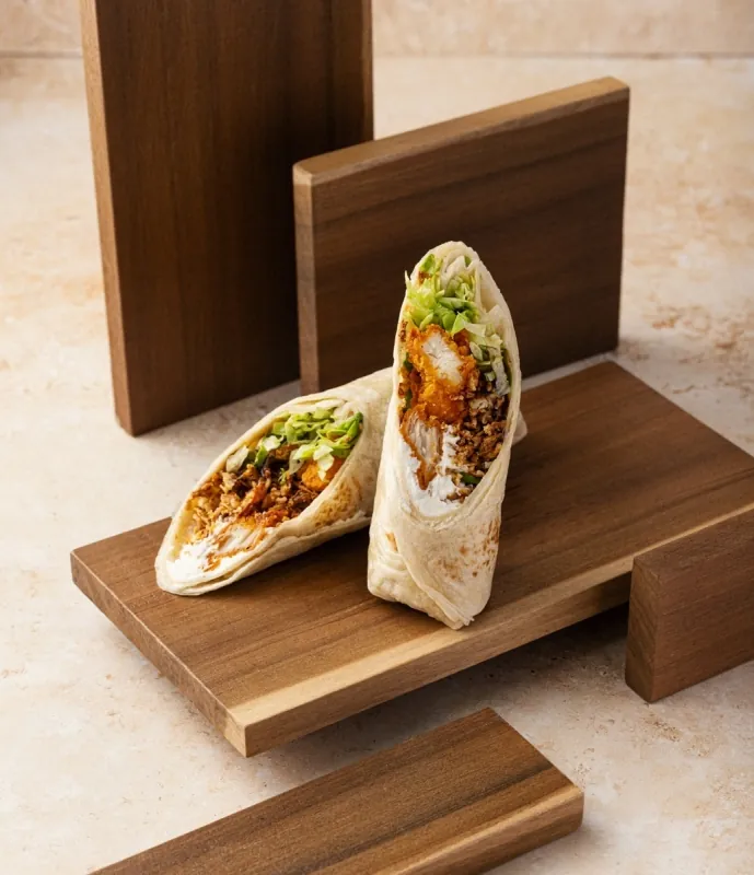 Wrap'Jap Poulet Crispy - 2 pièces