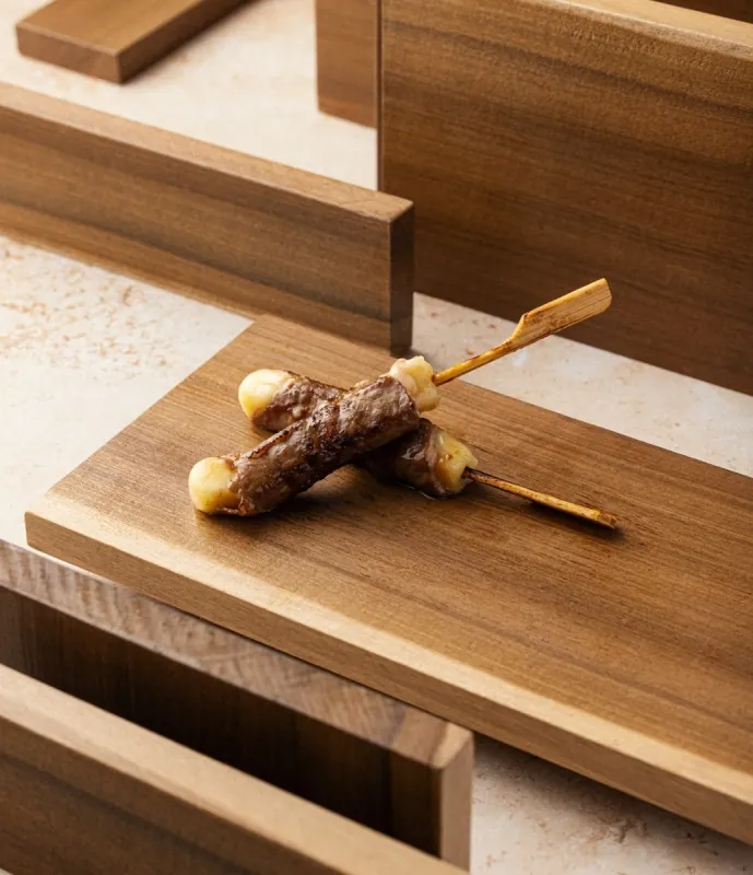 Yakitori Boeuf Gouda - 2 pièces