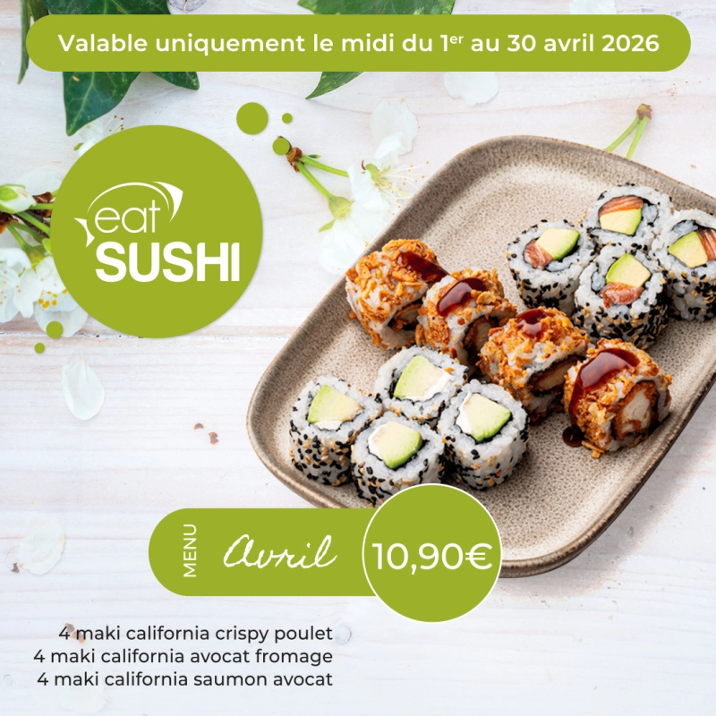 Menu Midi Avril 2026